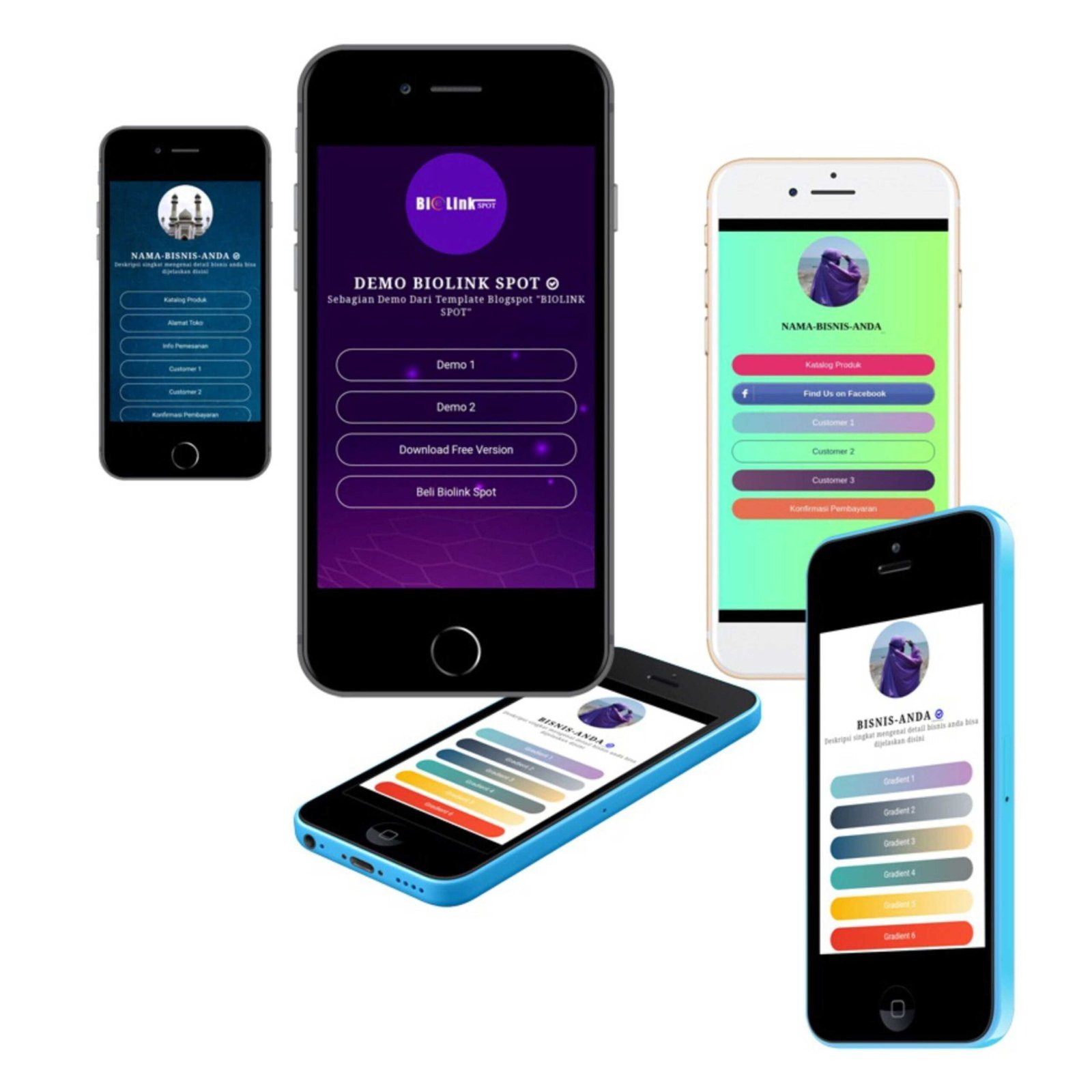 Jasa Pembuatan Biolink dan Landing Page Premium 6 Jasa Pembuatan Biolink dan Landing Page Premium